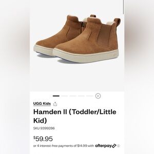 UGG Hamden II Toddler boot size 11.